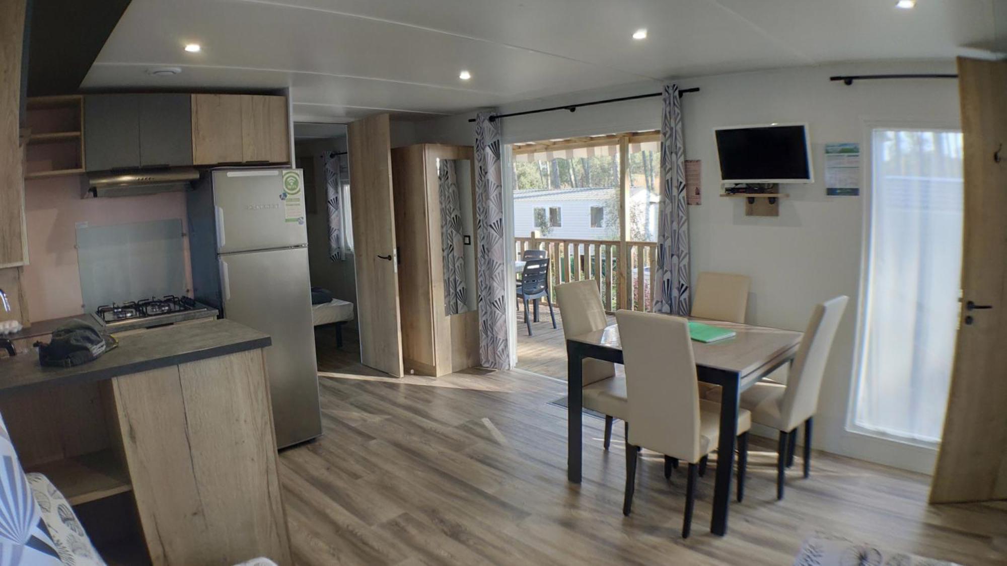 Mobil Home Tout Confort - Cote Landaise แซ็งต์-จูเลียง-อ็อง-บอร์ง ภายนอก รูปภาพ